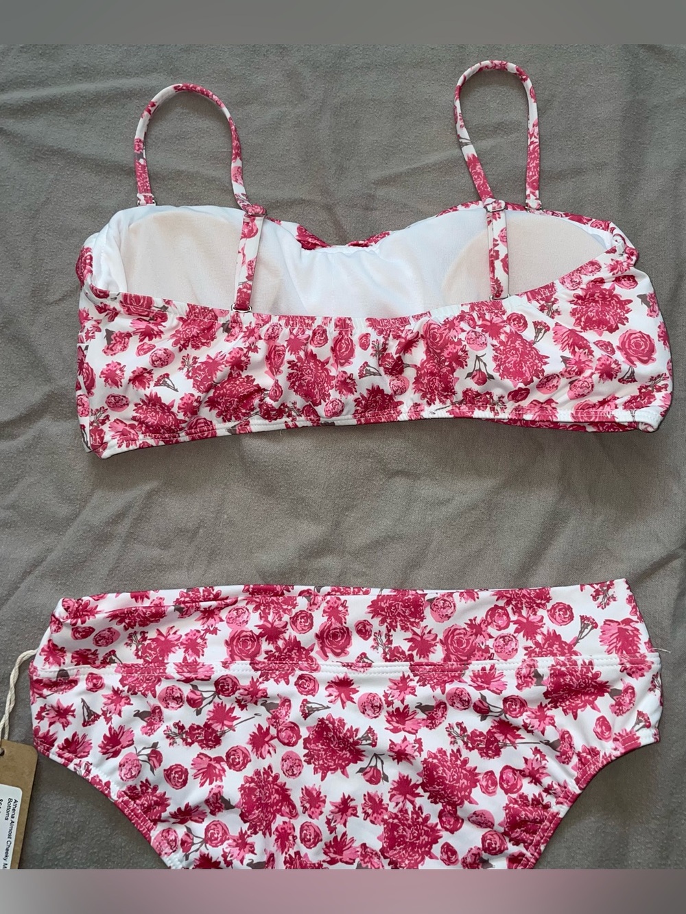 Albion Swim NEW NWT Women’s Athena Floral Bikini Set Almost Cheeky Midi Bottom - Picture 9 of 15